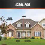 DAPDYNAFLEX Ultra 10.1 oz. Gray Advanced Exterior Window, Door, and Siding Sealant (18219)