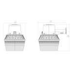 HALOAL 65-Watt Equivalent Integrated LED Metallic Dusk to Dawn Area Light, 4000K (AL6501LED)