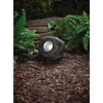 Hampton Bay 15 Lumen Gray LED Weather Resistant Outdoor Solar Mini Rock Spot Light (92360-809)