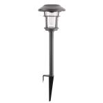 Home Decorators CollectionPalmdale 20 Lumen Gray LED Weather Resistant Outdoor Solar Path Light with Glass Lens 4-Pack (NXT-2364-V-4PK)