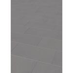 TrafficMasterGray Linear Tile 4 MIL x 12 in. W x 24 in. L Water Resistant Peel and Stick Vinyl Tile Flooring ( 30 sq. ft./case ) (SS11202)