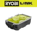 RYOBIS TM304 LINK 6-Compartment Modular Compact Small Parts Organizer Tool Box