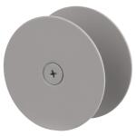 Prime-LineDoor Hole Cover Plate, 2-5/8 in. Diameter, Finished in Gray Primer (U 9515)