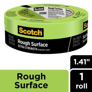 3MScotch 1.41 In. x 60.1 Yds. Rough Surface Green Painter's Tape (1 Roll) (2060-36AP)