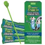 Green Gobbler 3-Count 8.25 oz. Drain and Toilet Clog Opening Packs (G0010AD)