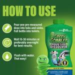 Green Gobbler Drain and Toilet Clog Dissolver – 31 oz. Premeasured Applications (G8071J)