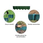 Vigoro Easy Landscape Edging, 2 ft. W x 0.25 in. L, Green Plastic (51034)