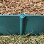 Vigoro Easy Landscape Edging, 2 ft. W x 0.25 in. L, Green Plastic (51034)