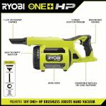 RYOBIONE+ HP 18V Brushless Cordless Jobsite Hand Vacuum (Tool Only) (PBLHV701B)