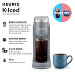 Keurig Gray Iced Coffee Maker with One Cup Serve and Iced Button (5000371871)