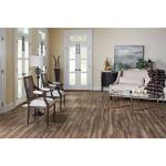 TrafficMasterGrey Oak 7 mm T x 8 in. W Laminate Wood Flooring (23.9 sqft/case) (360731-00375)