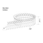 Grip-Rite1-1/4 in. x 0.120-Gauge 15° Smooth Shank Electrogalvanized Wire Collated Coil Roofing Nails 7,200 per Box (GRCR3DGAL)