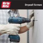 Grip-Rite#6 x 1-1/4 in. #2 Phillips Bugle Head Fine Thread Drywall Screws 1 lb. Box (114DWS1)