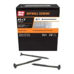 Grip-Rite#8 x 3 in. #2 Phillips Bugle Head Coarse Thread Drywall Screws 5 lb. Box (3CDWS5)