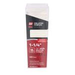 Grip-RiteMAX MAXB64911 1-1/4 in. x 18-Gauge Adhesive Collated 304 Stainless Steel L-Style Narrow Crown Staples 500 per Box