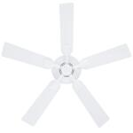 Hampton BayBarrow Island 52 in. Indoor/Outdoor Wet Rated White Ceiling fan (YG529-WH)