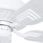 Hampton BayBarrow Island 52 in. Indoor/Outdoor Wet Rated White Ceiling fan (YG529-WH)