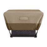 Hampton Bay35.25 in. L x 35.25 in. W x 18 in. H Beige Patio Square Fire Pit Cover (HB210115)