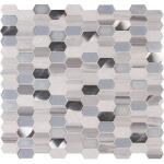 MSI Harlow Picket 12 in. x 12 in. Mixed Multi-Surface Mosaic Tile (1 sq. ft. / each) (SGLSMT-HARPK8MM)