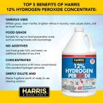 Harris All Purpose Cleaner – 128 oz. 12% Hydrogen Peroxide (HP12-128)