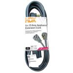 HDX 9 ft. 14/3 15 Amp Air Conditioner/Appliance Extension Cord - (Grey) HD#277-738