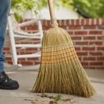 HDX Commercial Giant Corn Broom (750)