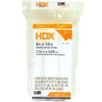 HDX9 ft. x 12 ft. Clear Plastic Drop Cloth (DCHD-2)