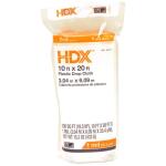 HDX10 ft. x 20 ft. Clear Plastic Drop Cloth (DCHD1020-1)