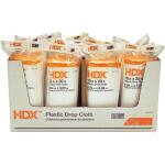 HDX10 ft. x 20 ft. Clear Plastic Drop Cloth (DCHD1020-1)