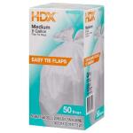 HDX 50-Count White Medium Trash Bags – 8 Gallon (HDX 8G WHT)