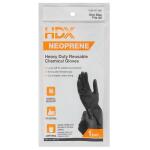 HDXBlack Neoprene Long Cuff Gloves (One Size Fits All) (HDXGRFB1)