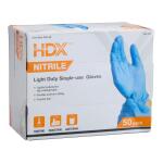 HDX 50-Count Disposable Nitrile Gloves(SZM-909228)