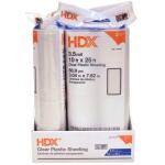 HDX10 ft. x 25 ft. Clear 3.5 mil Plastic Sheeting (2-Pack) (RSHD3510-25C-2)