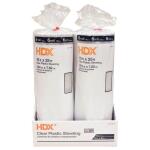 HDX 10 ft. x 25 ft. Clear 6 mil Plastic Sheeting (RSHD610-25C)