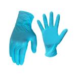 HDX 100-Count Blue Disposable Nitrile Gloves, 3.5 mil, One Size Fits Most (24570-06)