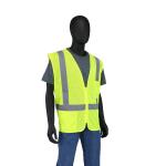 HDXHi Visibility Lime Green Class 2 Reflective Safety Vest (HDX46512-OVPD8)