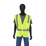 HDXHi Visibility Lime Green Class 2 Reflective Safety Vest (HDX46512-OVPD8)