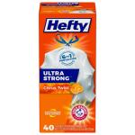 Hefty Ultra Strong 13 Gal. Tall Kitchen Trash Bags (40-Count) - Citrus Twist (00E8849200AA)