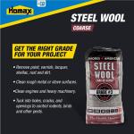 HomaxCoarse Grit #3 Steel Wool (12-Pad) (10121113-6)