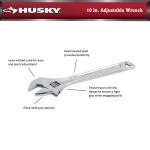 Husky10 in. Adjustable Wrench (90129)