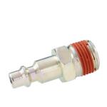 Husky 1/4 in. (IM) Plug - 3/8 in. NPT (M) (2-Pack) (HDA22100)