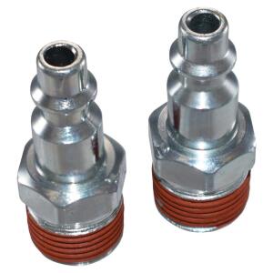 Husky1/4 in. (IM) Plug - 3/8 in. NPT (M) (2-Pack) (HDA22100)