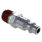 Husky1/4 in. I/M Coupler Plug with Increased Air Flow (6-Piece) (HDA22700)