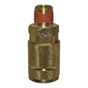 Husky1/4 in. x 1/4 in. NPT Male Automotive Coupler (HDB20800AV)