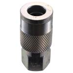 Husky1/4 in. x 1/4 in. NPT Female Industrial Steel Coupler (HDB21200AV)