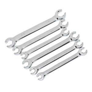 HuskySAE & MM (6-Piece) Flare Nut Wrench Set 