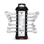 HuskySAE & MM (6-Piece) Flare Nut Wrench Set 