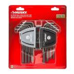 Husky Ball End Hex Set, SAE/MM (26-Piece) (HBEHKSM26PC-06)