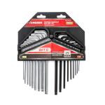 Husky BITE SAE/Metric Non-Slip Hex Key Set (18-Piece) (HBLAHK18)