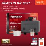 Husky Smart Watering Timer for Irrigation and Sprinklers 